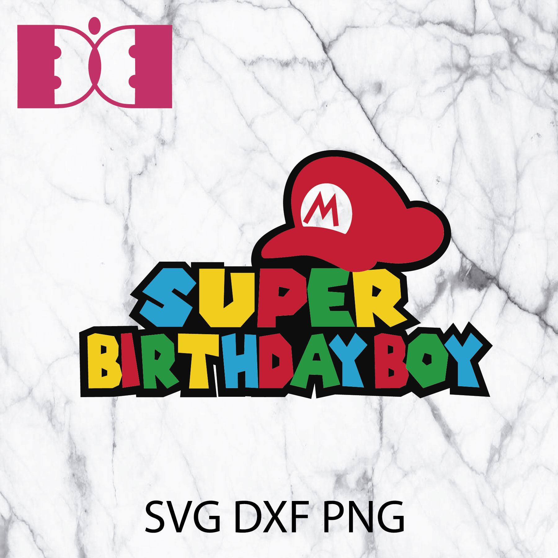 Download Super Birthday Boysvgdxfpngfor Cricutfor Silhouette Etsy
