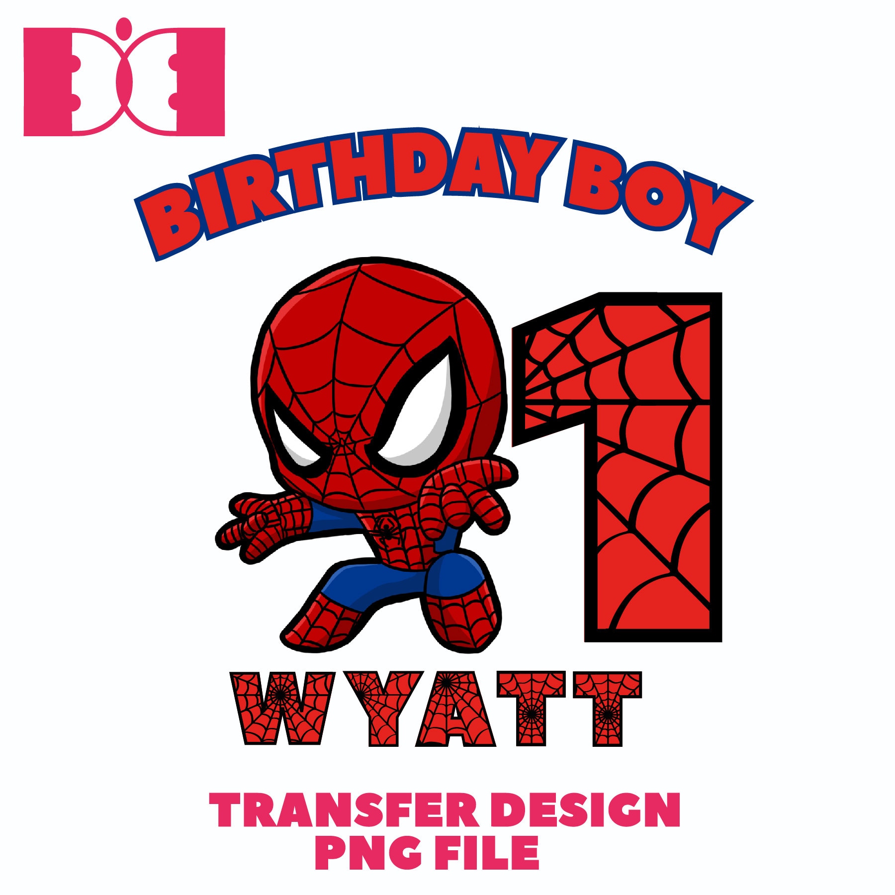 Birthday Boy Spiderspider Babyspider Baby Pngspider - Etsy