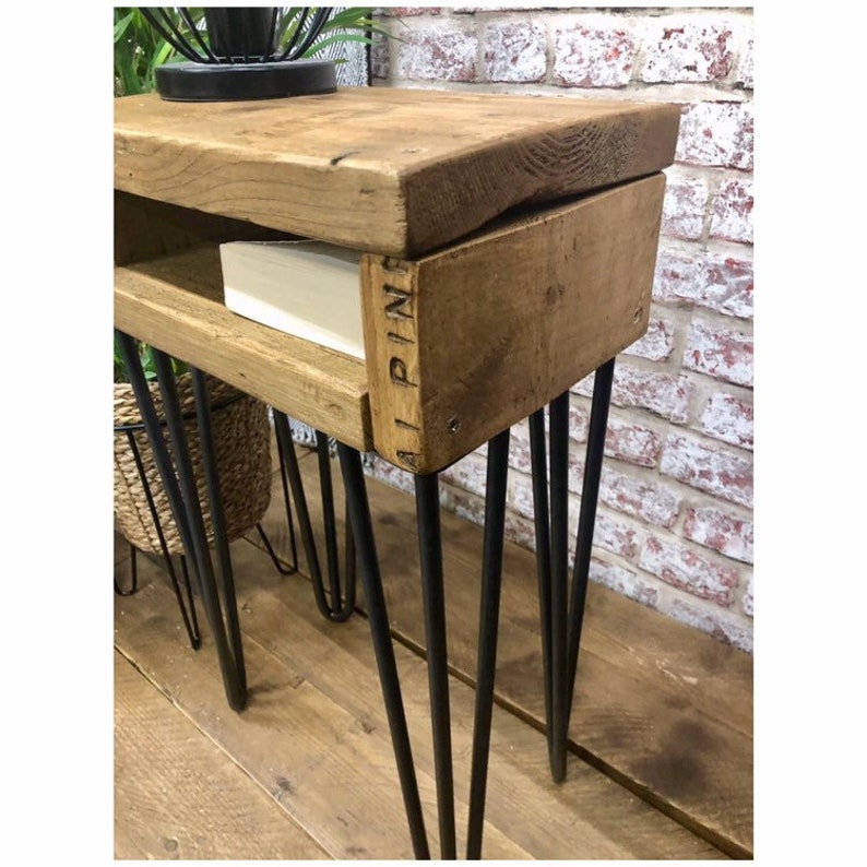 Bedside Table Side Table Bedside Stool Etsy UK
