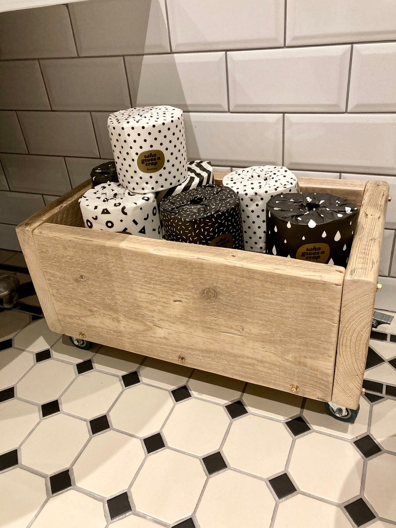 Large Storage Box Toy Box on Castors Scaffold Board Etsy