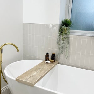 Wooden Bath Caddy, Bath Board, Bath Tray