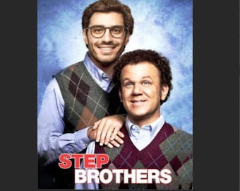 Step Brothers photoshopped poster! Be on a movie poster! (Digital Download only)