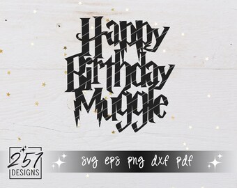 Download Harry Potter Birthday Svg Etsy