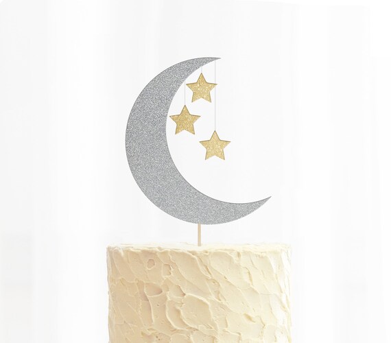 Featured image of post Recipe of Moon And Star Cake Topper