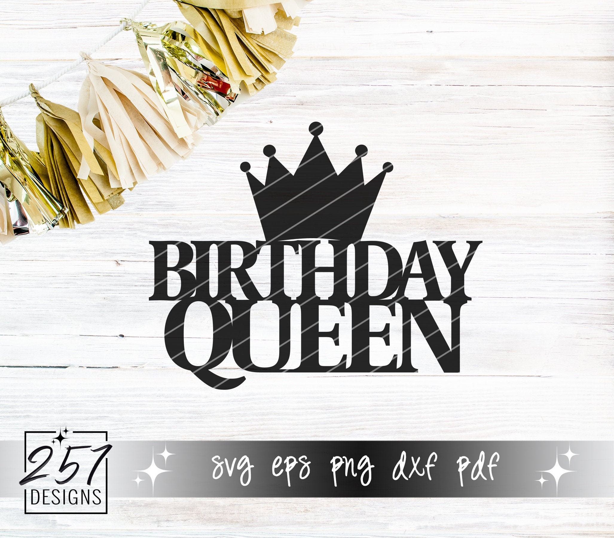 Free Free 54 Happy Birthday Crown Svg SVG PNG EPS DXF File