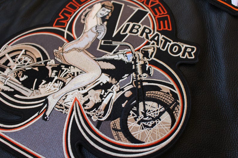 Patch pin up girl vintage Pique Milwaukee Vibrateur Pinup Etsy