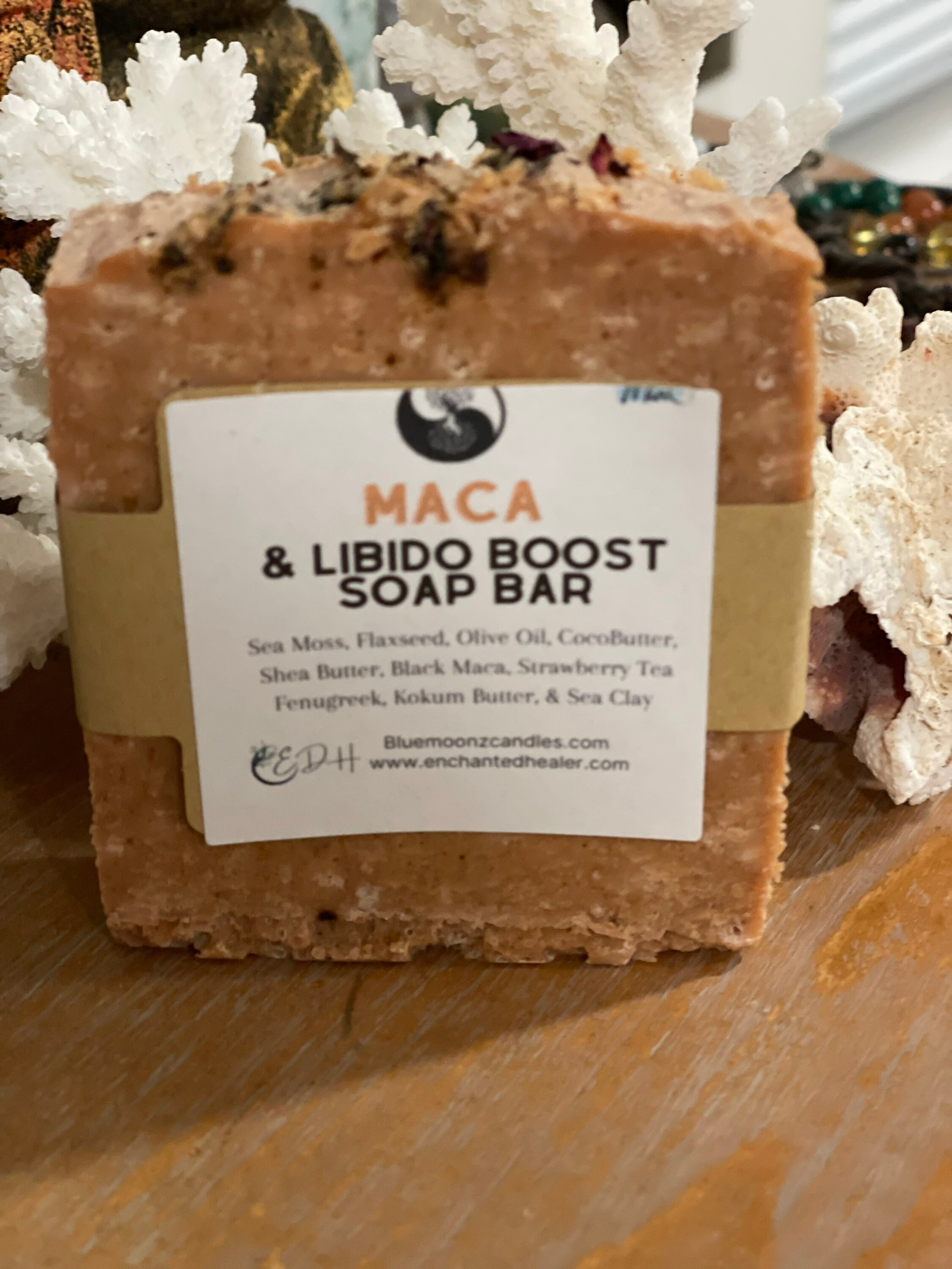 Maca & Flax Seed Soapph Balance Health Libido Exfoliates Improve Skin Luster Hormonal Acneyoni