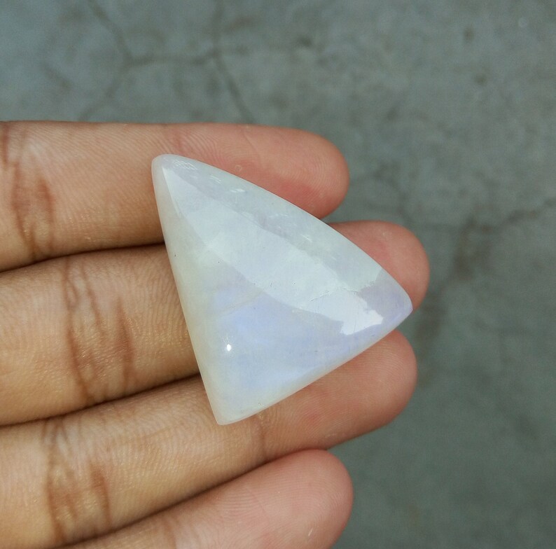 Jewelry Making 100/% Natural Gemstones, Length 33 X 29 mm Approx,Cabochon 58 Cts ID IG005 1 Pcs Natural Moonstone loose gemstone