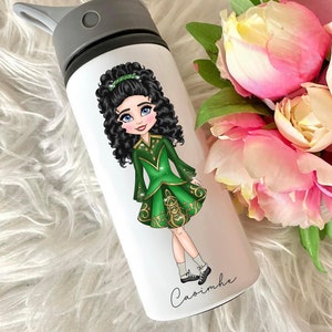 Personalised Irish Dancing gift, Dance Gifts, Irish dancing water bottle, personalised gifts, Irish dance, Ceili Dance, Gifts for her, Irish