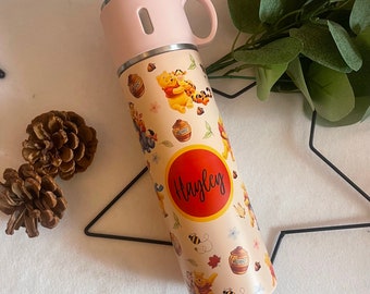 Personalized Winnie the Pooh Flask: Thermo Lunch Box Gift