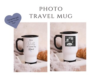 Personalised Thermo Mug, Fathersday Gifts, Travel Cup, Gifts for him, Personalised Photo Gifts, Photo Mug, Gifts for Dad, Gifts for Grandad,