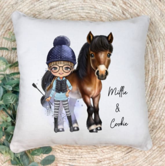 Personalised girls cushion hot sale