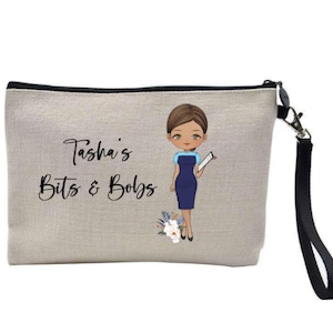 Cabin crew bag, flight attendant gifts, flight bag, Document bag, Cosmetic bag, air hostess, Travel Case, Zip pouch, TUI, Passport, TUI Gift