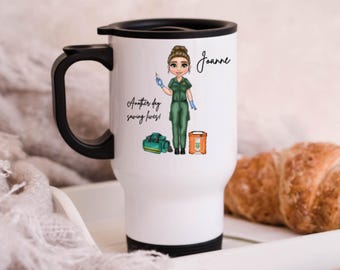 Personalized Paramedic Travel Mug: Custom Medic Gift