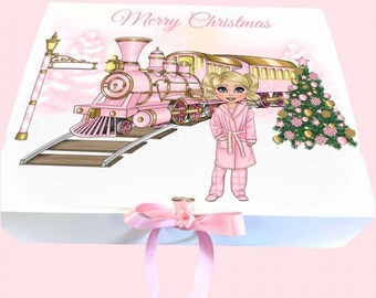 Personalized Polar Express Gift Box: Christmas Eve Keepsake
