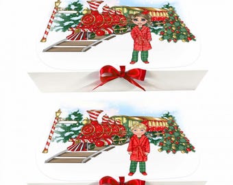 Personalized Polar Express Gift Box: Christmas Eve Keepsake