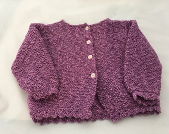 Hand knitted child’s jumper