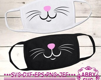 Download Cat Mask Svg Etsy