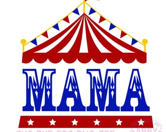 Ring Master Svg Circus Birthday SVG Circus Mom Dad SVG PNG Cut file Strongman