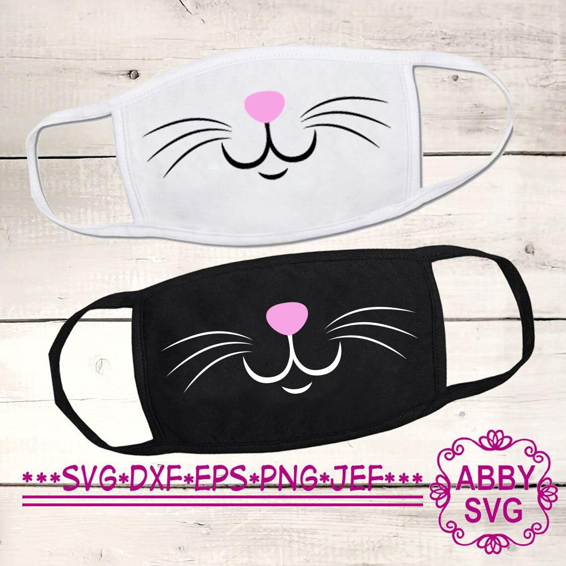 Instant download Cat Face Mask svg Cut FileCreative mask Etsy
