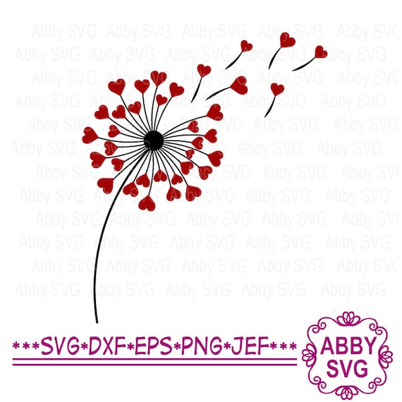 Free Free Heart Dandelion Svg 447 SVG PNG EPS DXF File
