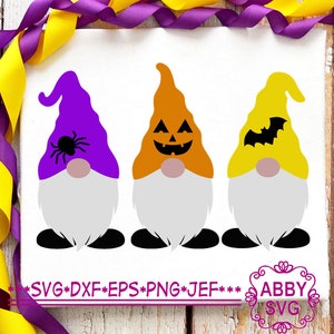 Halloween svg,Halloween Gnome svg,Gnome cut file,svg Cricut,Silhouette svg file NO:0363