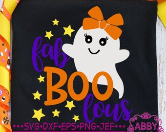 Fab BOO Lous SVG,Ghost svg,Halloween svg Cricut and Silhouette svg file NO:0342