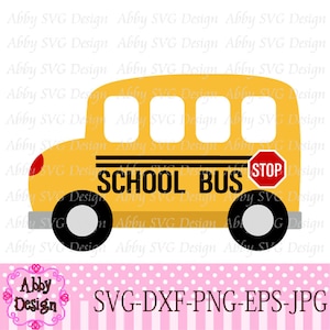 Back To School svg,School Bus svg,Cricut cut file,Silhouette svg file NO:0160