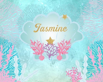 ocean backdrop etsy ocean theme background