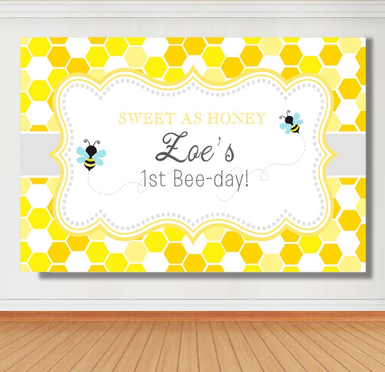 Sweet As Can Bee Banner Honey Sign Gold Glitter Decorations For Baby Sweet As Can Bee Banner Honey Sign Gold Glitter Decorations For Baby