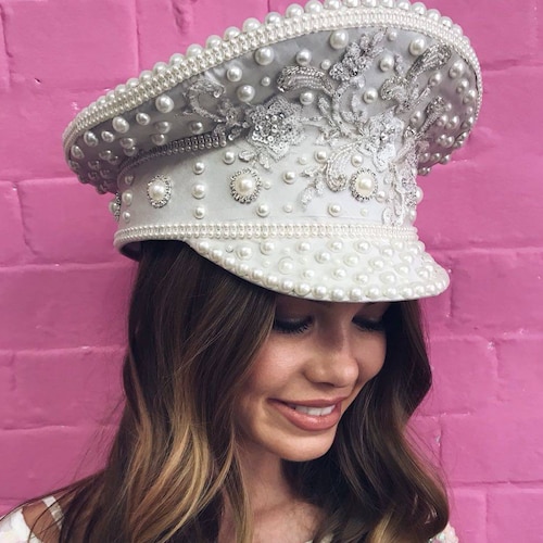 Pearl Captain Hat Military Hatfestival 