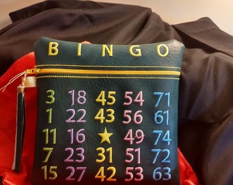 Bingo Bag Embroidery Design - Machine Embroidery Design