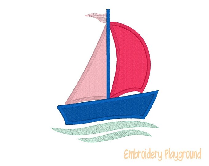 St John Sailboats Applique Bloomer Set main image 0