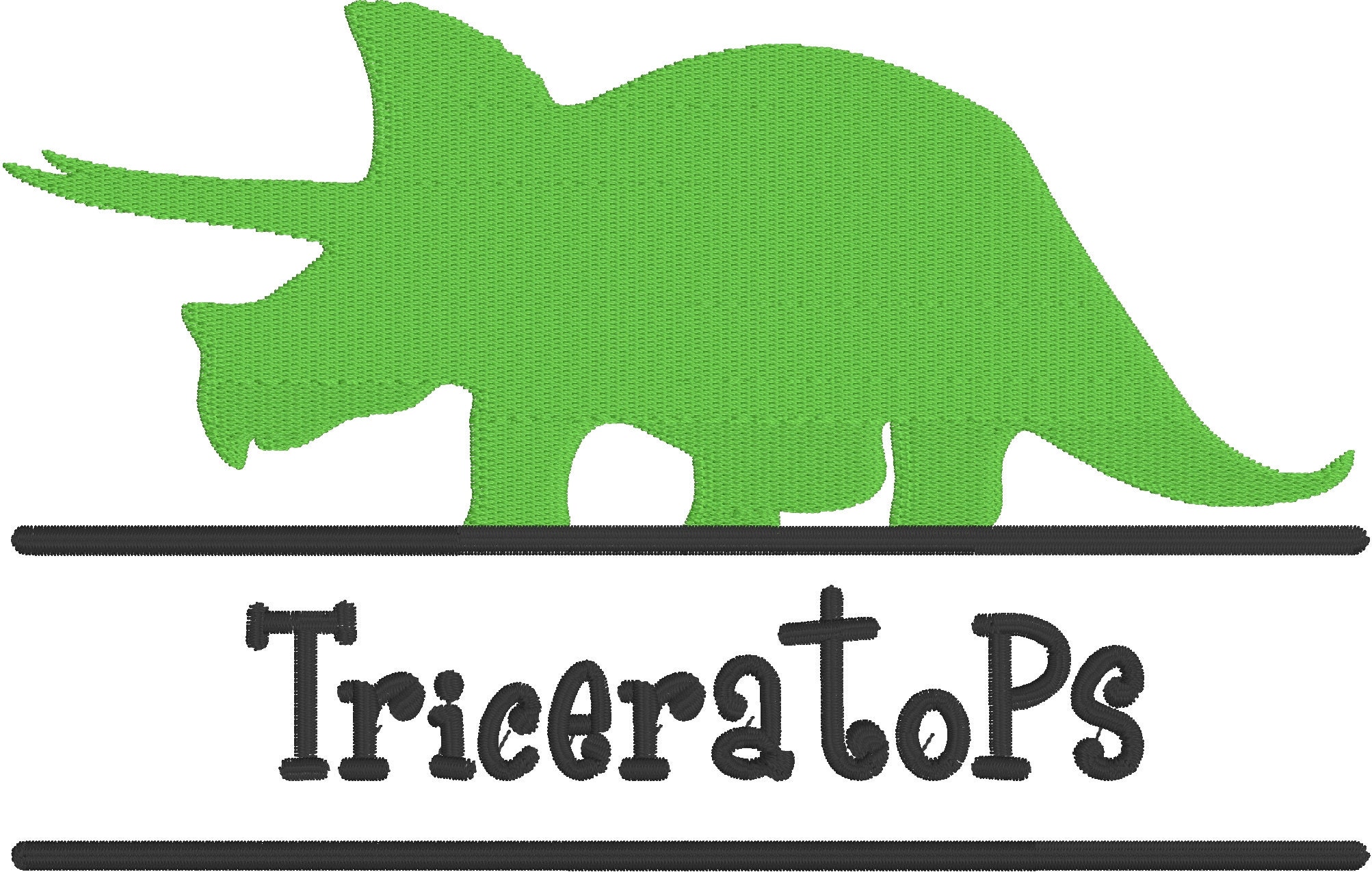dinosaur with split head