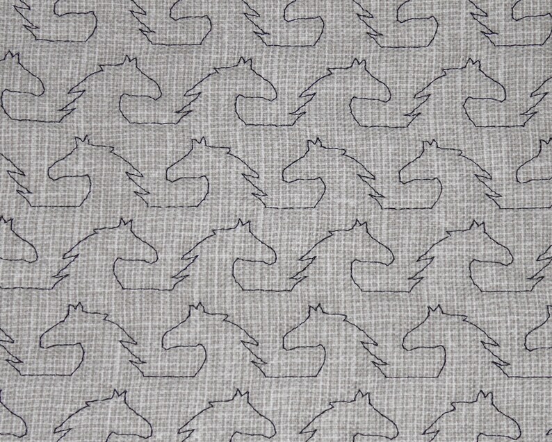 Horse Quilting Reading Pillow Design Embroidery Design Etsy