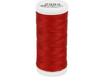 Sewing thread red lightweight textile DMC No. 2995