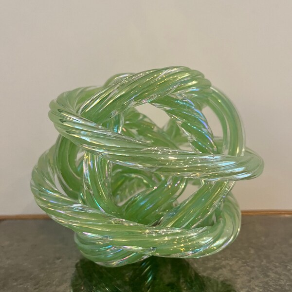 Blown Glass Knot Etsy