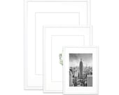 A2 For A3 A3 For A4 A4 For A5 A5 For A6 - White Photo Frame Oxford - Poster Print Frame - WHITE MOUNT - Picture Frames