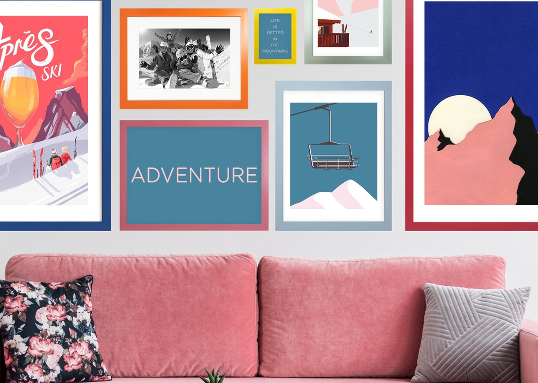 A2 A3 Poster Frames A4 Photo Frame A5 A6 Oxford Colourful Picture Frame