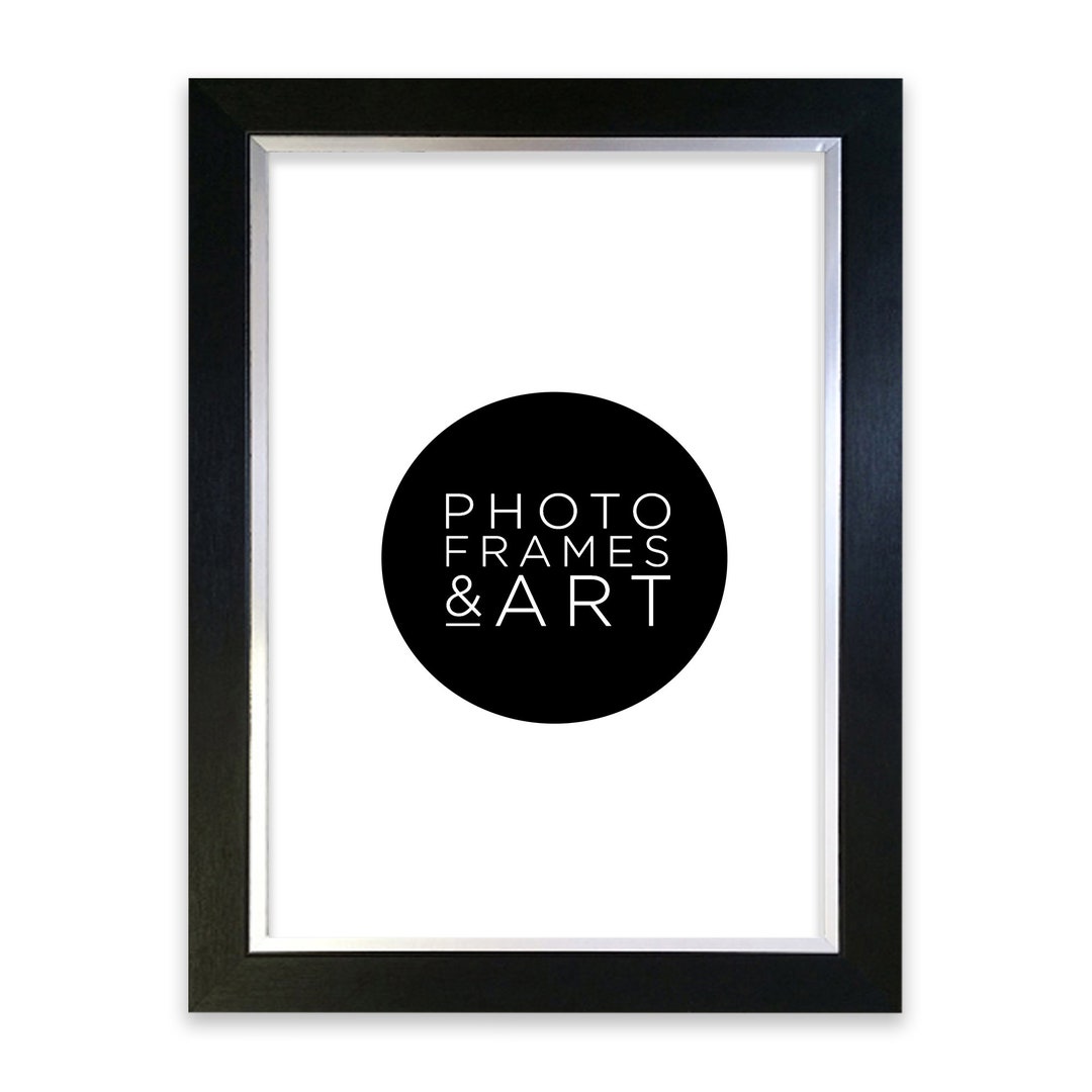 A4 Black Photo Frame Contemporary Black Photo Frames Home Decor Wall
