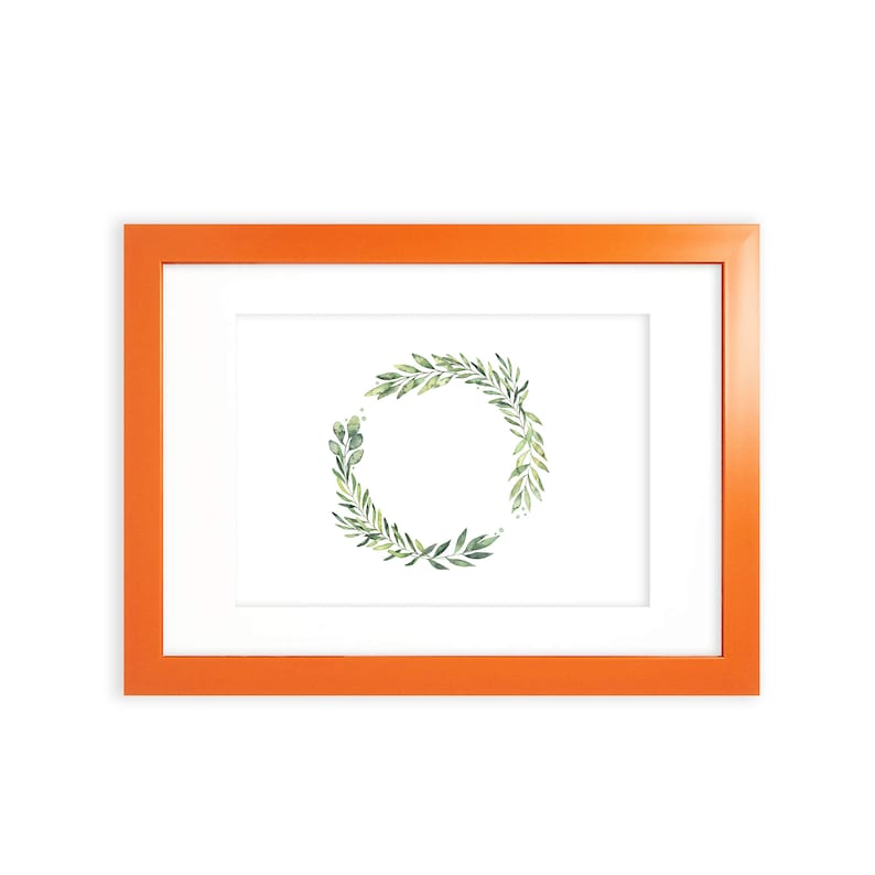 A2 Poster Frames / A3 / A4 Photo Frame / A5 Postcard Frame Oxford Orange Picture Frame Frame with a Mount Home and Wall Decor image 3