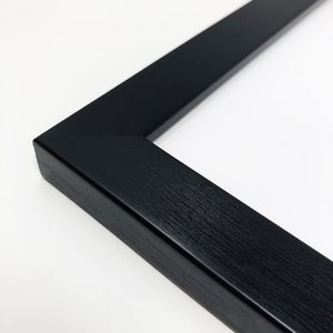 Thin Black Frame A2 A3 A4 A5 A6 Photo Frame Oxford Black Picture Frames Large Poster Frames Home and wall Decor image 7