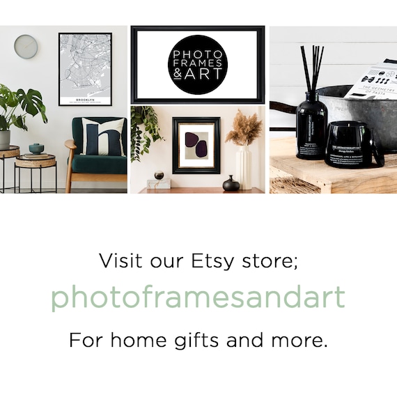 8x8 for 5x5 4x4 Picture Frames Hoxton Black Photo Frame Square