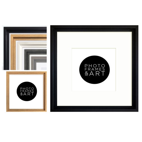 5x5 6x6 7x7 8x8 10x10 Square Photo Frame Wooden Photo Etsy Ireland