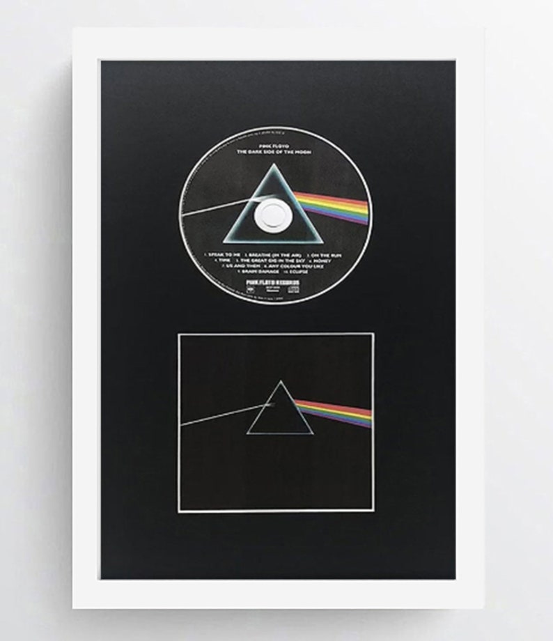 CD Album Cover Record Frame Oxford Black / White White / Etsy UK