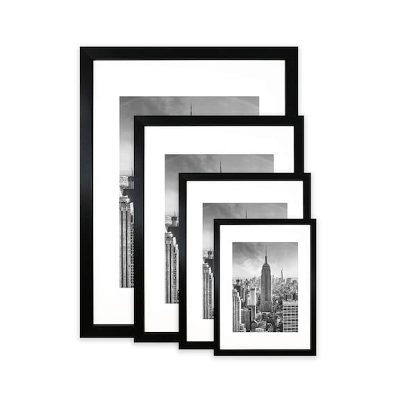 Cadre photo noir A2 A3 A4 A5 A6 Cadres photo noir Oxford Grands