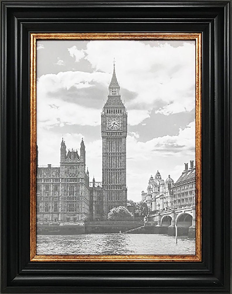Vintage Black and Gold Photo Frame A4 Picture Frame A3 Etsy UK