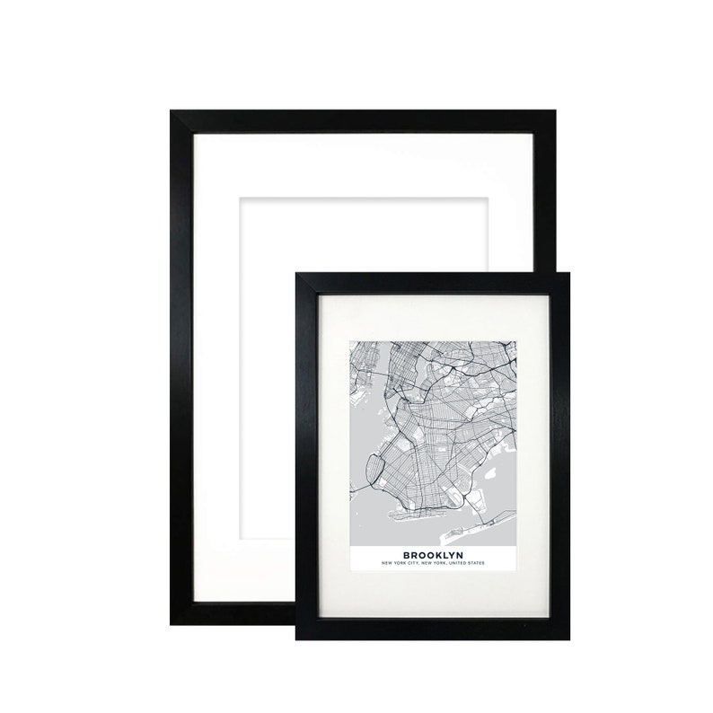 Thin Black Frame A2 A3 A4 A5 A6 Photo Frame Oxford Black Picture Frames Large Poster Frames Home and wall Decor image 6