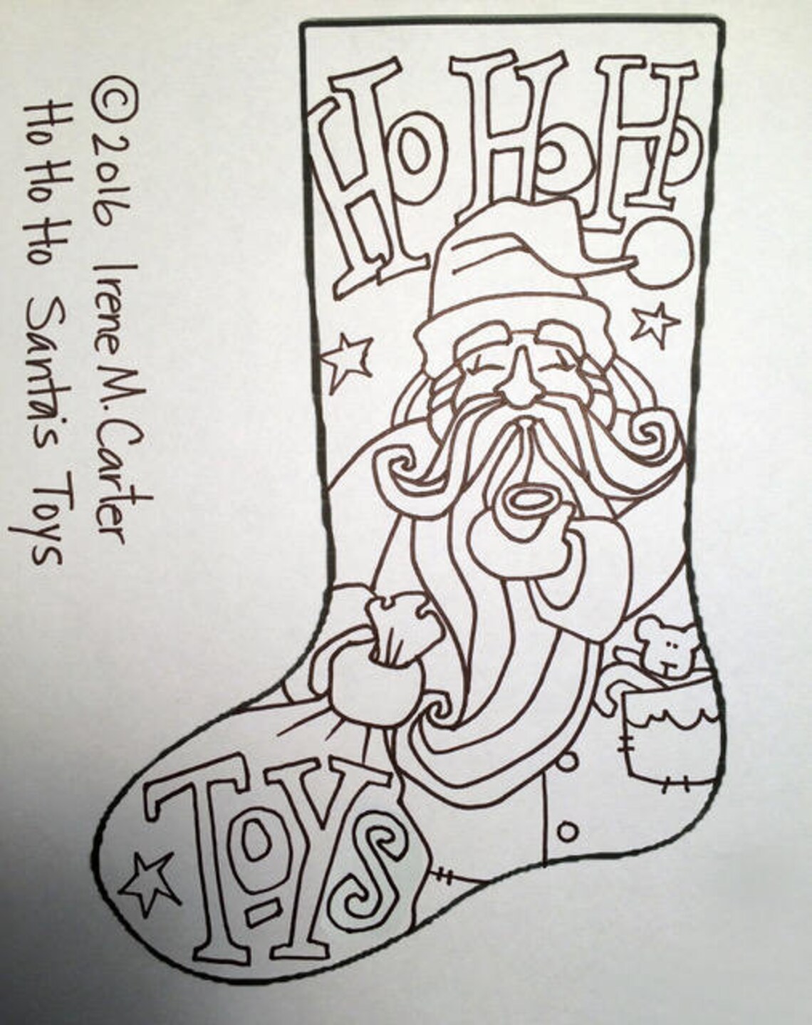 Ho Ho Ho Santa's Toys - Etsy
