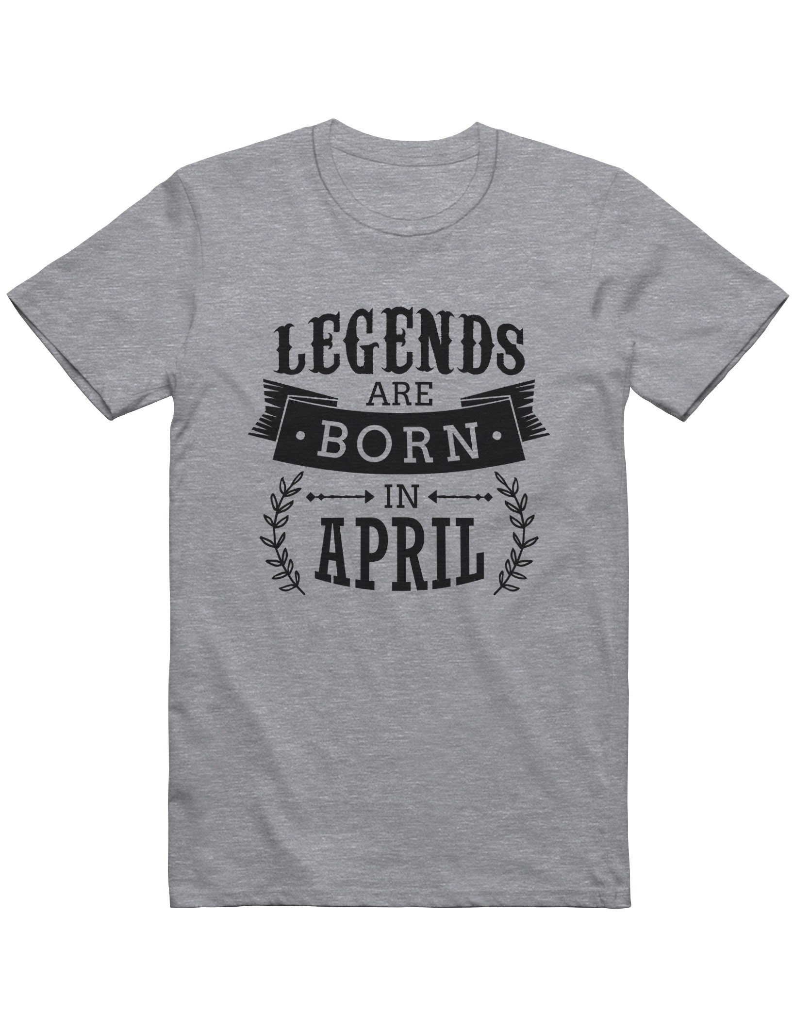 Discover Legends Are Born In April Men's T-Shirt
